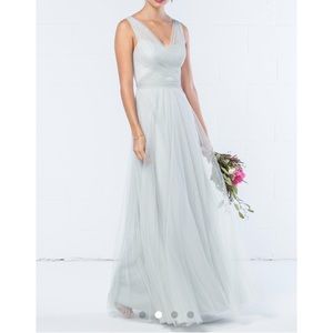 Watters eucalyptus gown style 343 - size 2